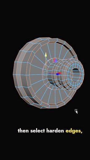 7.9K views · 208 reactions | Select All Hard Edges in Maya in 1 Click...