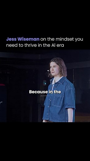Everyone’s talking about AI taking over creativity, but Jess Wiseman makes a powerful point. The real shift isn’t about technology, it’s about mindset. We’re entering a time where anyone can create a film, run a YouTube channel, or build a virtual brand in hours. The playing field is open. Perfection doesn’t matter anymore. The world moves too fast to wait for perfect. What counts is speed, curiosity, and the courage to try, fail, and try again. In the end, those who’ll win in the AI era aren’t 
