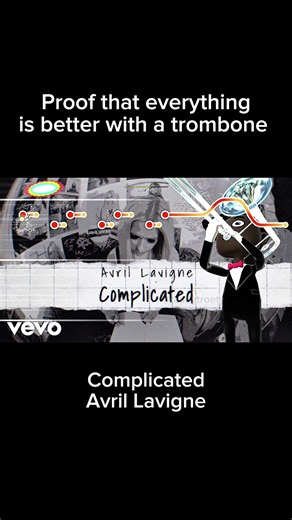 Complicated by Avril Lavigne on trombone. #trombonechamp #trombone #gaming #complicated #avrillavigne