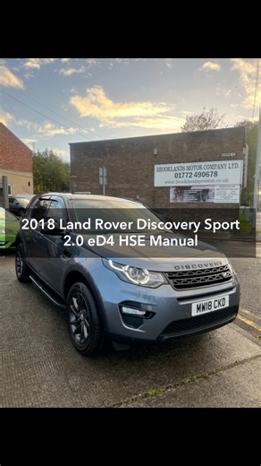 18 shares | 2018 Land Rover Discovery Sport 2.0 eD4 HSR Manual •...
