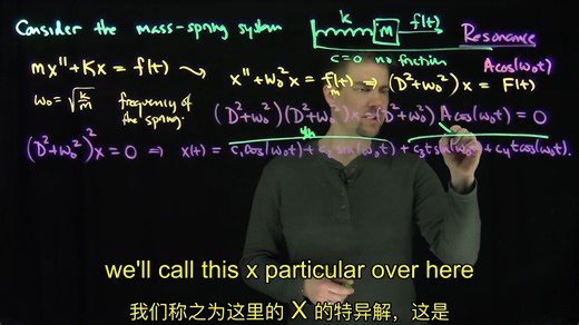 144. Mass Spring Systems with Resonance