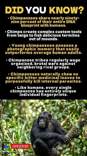 Shocking Chimpanzee Facts You Never Knew! 🐒🧠