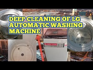 Deep cleaning ng LG Automatic Washing Machine (step by step..