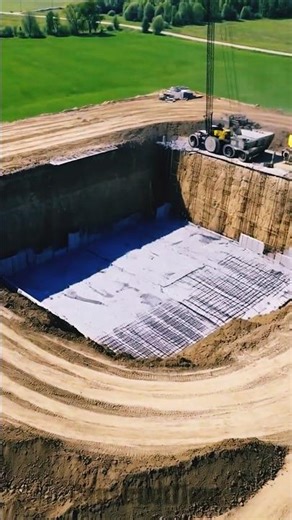 From Zero to Skyline! 🤯🏙️ #shorts #construction #engineering #timelapse