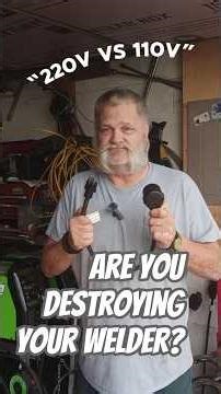220V vs 110V: Why Your Welder Keeps Dying #welding #tools #hack