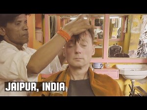 Classic Old Indian Barbershop Wet Shave, Face & Head Massage Experience