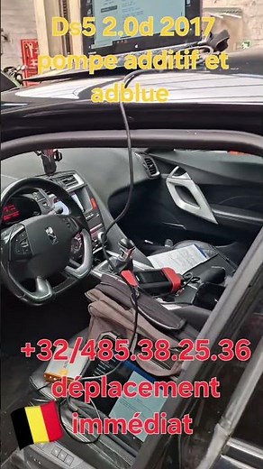 Citroën DS5 problème additif adblue