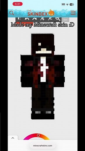 My Minecraft skin! #Minecraft #minecraftskin