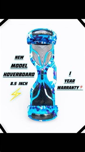 New Hoverboard 8.5 inch Blue Camouflage | smartbalancewheel