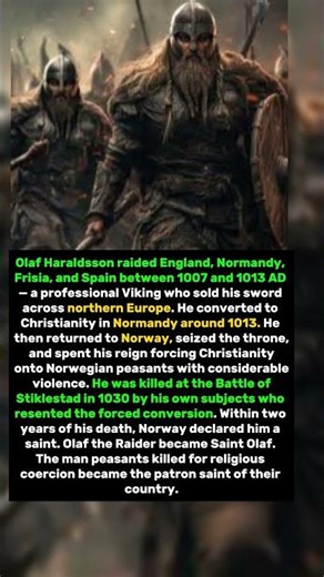 The Viking Warrior Who Fought in Four Countries — and Was Declared a Saint in One of Them