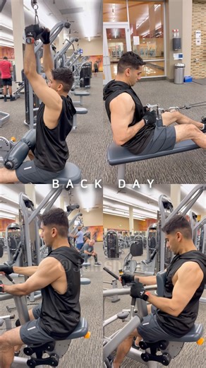 My Back Day Routine You Can Copy! 💥 Quick Gym Tips #gymlife #gymworkout