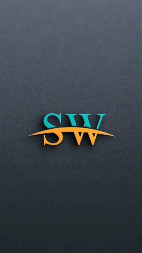 SW Logo Design Process In illustrator#logodesign #logo #graphicdesign #branding # design #shorts