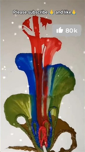 easy beautiful thread painting design 😁😁#painting #art #shortsfeed #shortsfeed2023