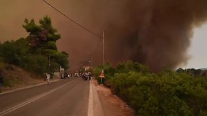 No end in sight as Greece wildfires enter fifth day