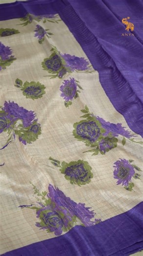 Mahilam Tussar Silk Sarees #anya #silksarees #tussarsaree