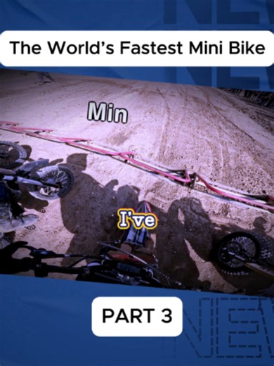 World’s Fastest Mini Bike: EMR Pit Bike Finals Race
