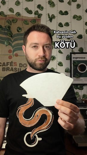 If you insert the filter paper into your filter coffee machine like this, your coffee experience ...