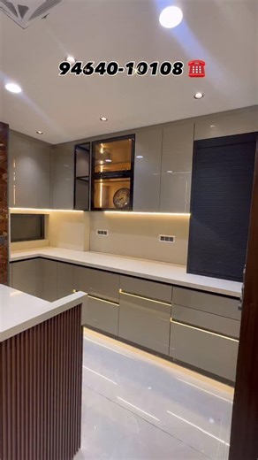 Style. Strength. Satisfaction. Custom Modular Kitchens | Factory-Made kitchen Warranty 10 to 21 years! Call: 94640-10108 #LuxuryKitchen #HomeUpgrade #KitchenShowroom #InteriorDesign | Johal kitchen & woodwork