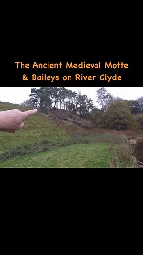 The upper Clyde Valley is dotted with ancient earthworks that were once used as Mott and Billy fort during the occupation of Edward I of England. #geniusofbannockburn #geniusofbannockburntours #scottishhistory #history #scottishfilmmaker #filmmaker | Maxwell Muir