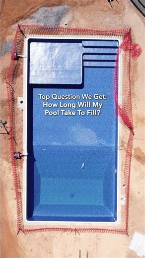 How Long Does It Take To Fill A Pool? #pool #BackyardGoals
