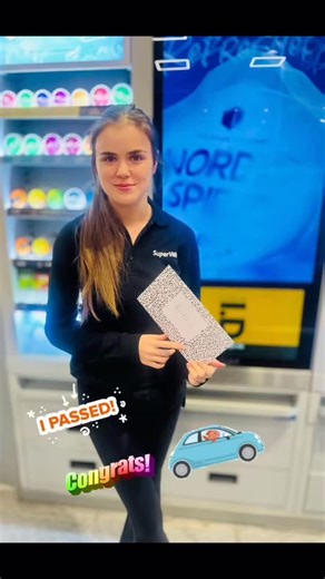 🚗💨 Rachel just passed her driving test! Massive congrats to this newly licensed legend — we’re so proud of you! 🎉🎉 #PassedTheTest #RoadReady #WatchOutWorld #NewDriverVibes #ProudMoment #GoRachelGo #LicenseToDrive #RoadQueen | Garvey's SuperValu Listowel