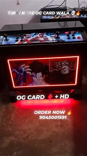 TEKKEN TAG OG CARD ♦️+HD CPU MODEL 🔥 #tekken3 #arcade #gaming