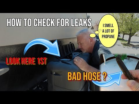 How to fix a Propane leak at the tank | TheRVaddict