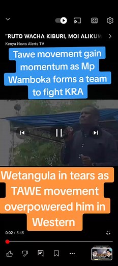 TAWE Inspires at Political Event with MP Wamaboka