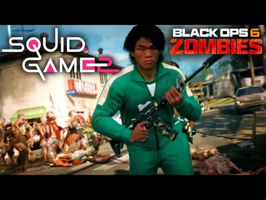 Black Ops 6 zombies squid game event trailer! Liberty Falls mode! BO6 zombies squid game 2 gameplay