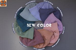 Cotton Denim Bucket Hat: Pigment Dyed Summer Beach Hat - Etsy