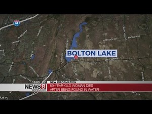 Elderly woman dies after being pulled from Bolton Lake