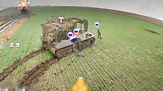 11K views · 468 reactions | RUSSIAN APC CONVOY OBLITERATED BY UKRAINIAN FPV DRONES IN FOREST | Military Update | Facebook