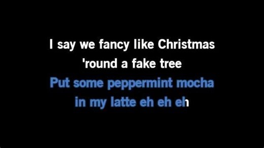 Karaoke Fancy Like Christmas - Walker Hayes - CDG, MP4, KFN - Karaoke Version