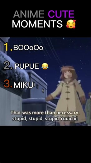 Top 3 Anime Cutest Moments 🥰