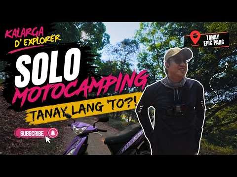 Tanay Epic Parc | Parang Baguio ang Vibes! Solo Motocamping