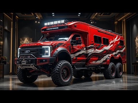 2026 Ford Motorhome 6x6 | The Ultimate Off-Road Luxury RV