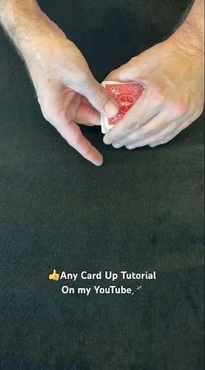 Magic Card Trick Tutorial - Any Card Up