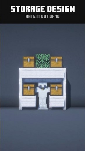Cool Storage Design in Minecraft 🌸 #15