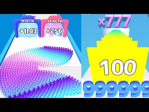 2048 | Number Master Run and Merge vs [Level 2577] Canvas Run [917] all levels gameplay
