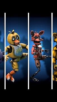 FNaF Animatronics Springy Dance Fortnite Emote Animations