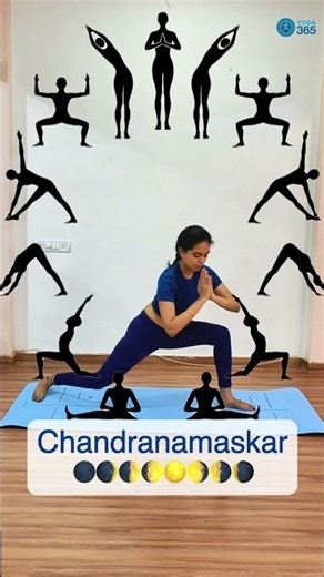 Chandra Namaskar | Step by Step Moon Salutation Yoga | Learn Chandranamaskar