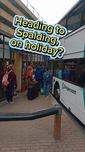 Ah! The sights you see at #Queensgate bus station in #Peterborough! :) -> Well done to #Spalding's Tourist Attraction Team though! ;) | Darren Fower - Pboro