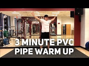 3 Minute PVC Pipe Total Body Warmup