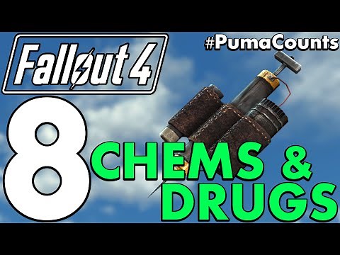 Top 8 Best Chems, Drugs and their Effects in Fallout 4 #PumaCounts