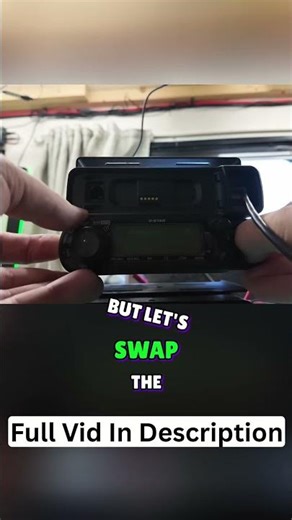 PAPA System Radio: First Power-Up & Repeater Test! #shorts