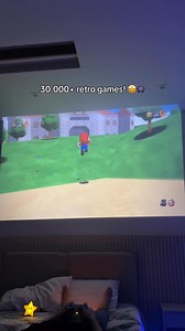 864K views · 8.6K reactions | Get yours: https://www.retrocatape.store/products/gaming-projector | Opt Shot | Facebook
