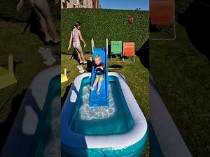 Paddling Pool Fun In The Sun Super Slow-Mo Review Waterfun Summertime 2022