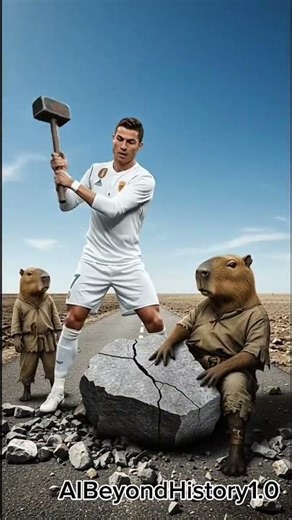 CR7 Saves a Capybara From the Rocks — You Won’t Believe What Happens Next