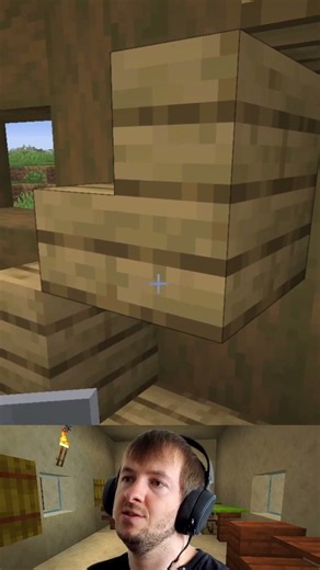 That's how you make better looking stairs in Minecraft