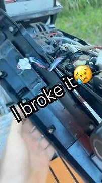 Mercury big tiller trim switch replacement #jonboat #tutorial #broken #helpmemakethismakesense